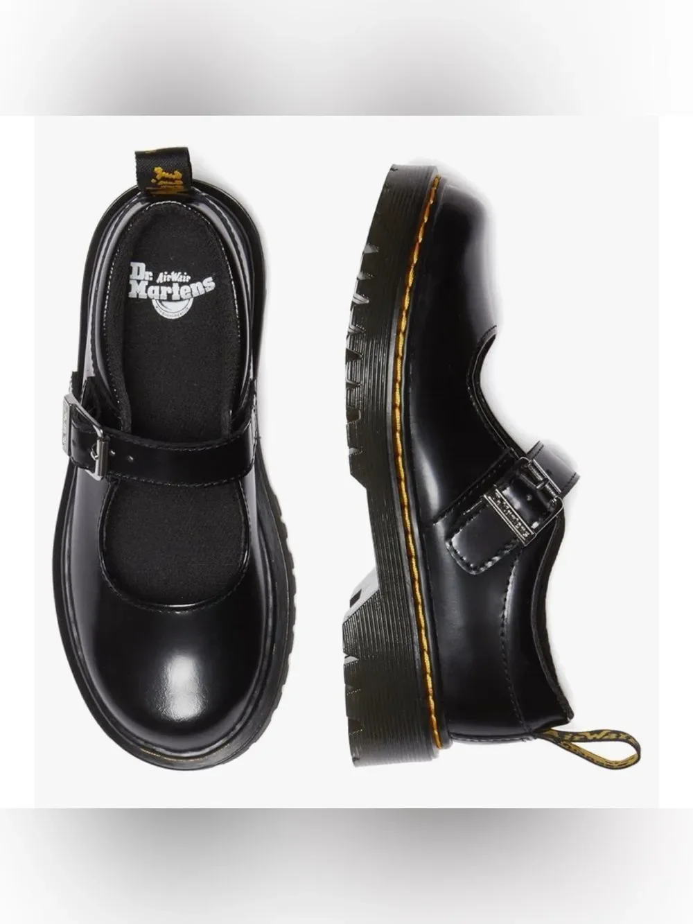 Dr. Martens Marry Jane Bex Shoes in Black Size 12 ~ pristine